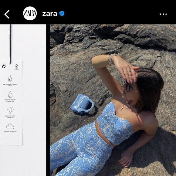 Zara Strapless Top - Picture 5 of 6